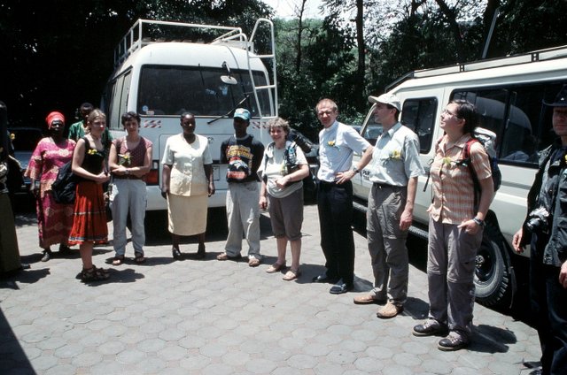 Empfang in Arusha
